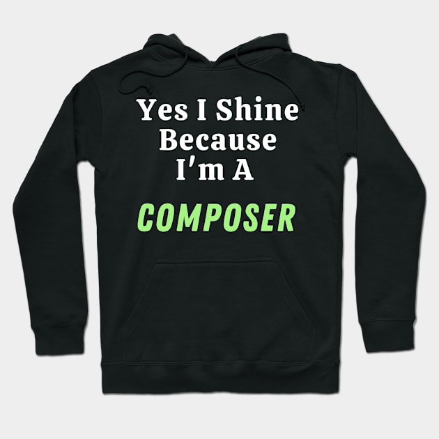 composer Hoodie by Mdath